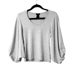 BCBGMaxAzria Gray Top